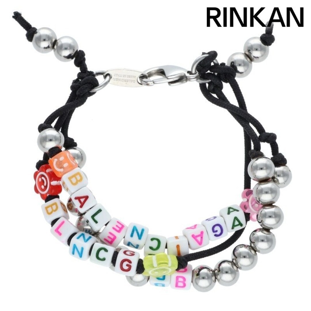 Balenciaga Logo Beaded Bracelet Men's Used 2c29ed8f7f82d76f7322b10ac66cc144