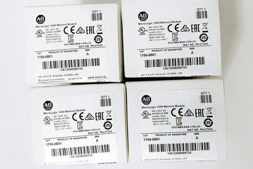 New Factory Sealed Allen Bradley 1766-MM1 Ser A MicroLogix 1400 Memory Module - Picture 2 of 6