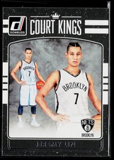 Jeremy Lin 2016-17 Donruss #27 Court Kings Brooklyn Nets