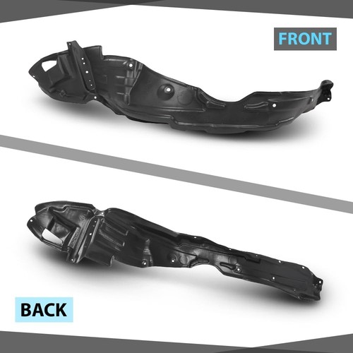 Front Fender Liner Set Left & Right Side Compatible with Toyota Corolla Sedan... - Picture 9 of 9