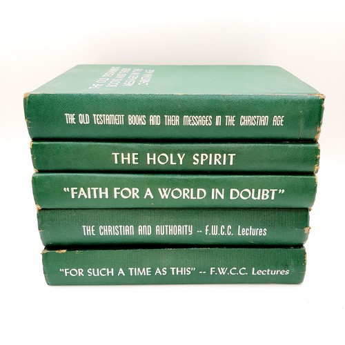 Lot of 5 Fort Worth Christian College Lectures HC 1961, 1964, 1965, 1969, 1970 - Bild 1 von 17