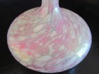Vintage Art Glass Oil Lamp Vase, Marked — photo 4