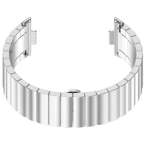 Comfortable Wristband Stainless Steel Watch Band for Watch Fit 3 Smartwatches - Picture 5 of 12