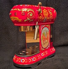 SMEG ESPRESSO MACHINE- SICILY IS MY LOVE COLLECTION - EXTREMELY RARE FIND 