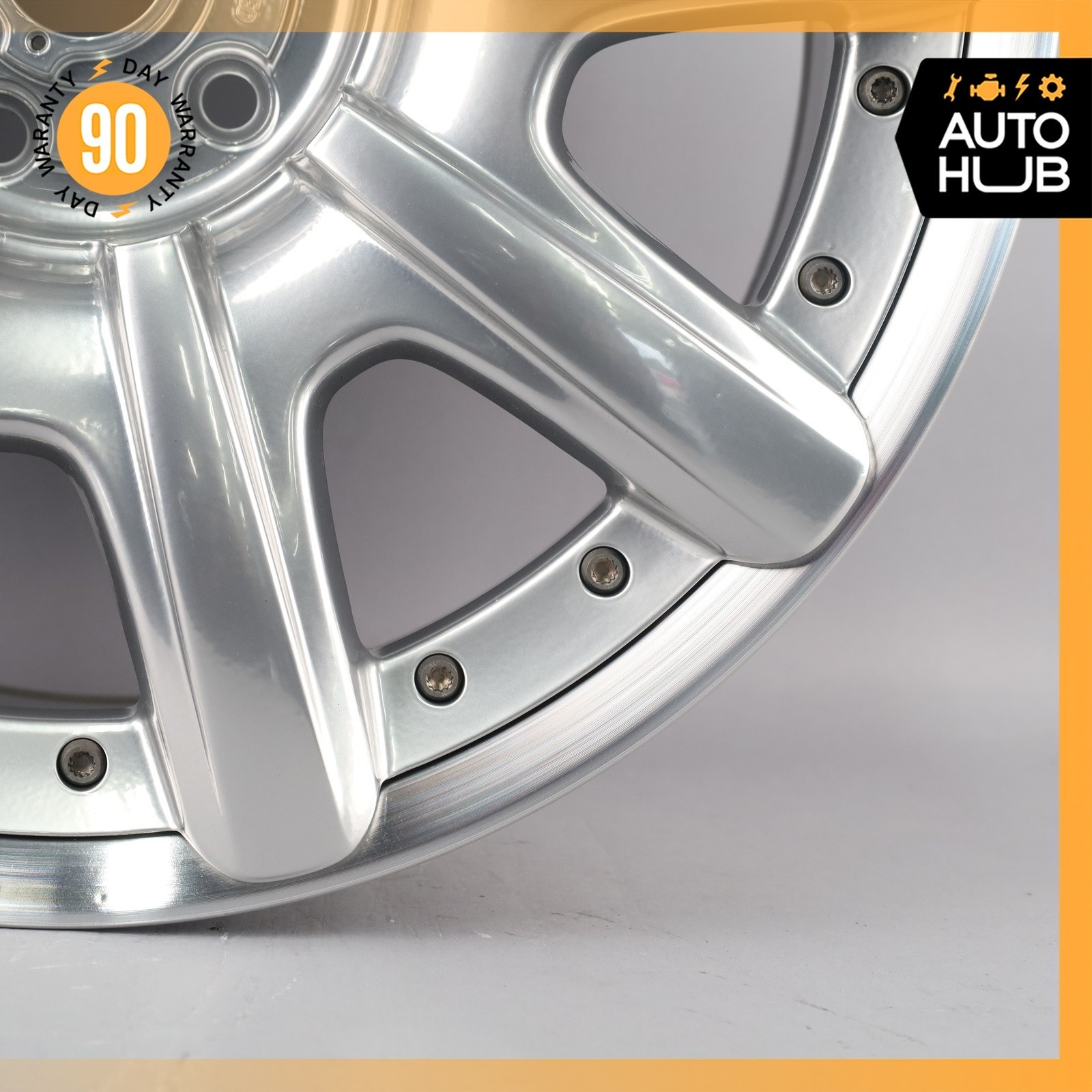 Bentley Continental GT GTC 9 x 19 19" Wheel Rim Silver 3W0601025K OEM