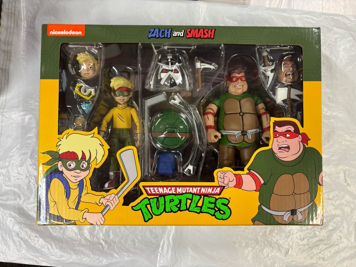 NECA Teenage Mutant Ninja Turtles Zach and Smash 7 in Action