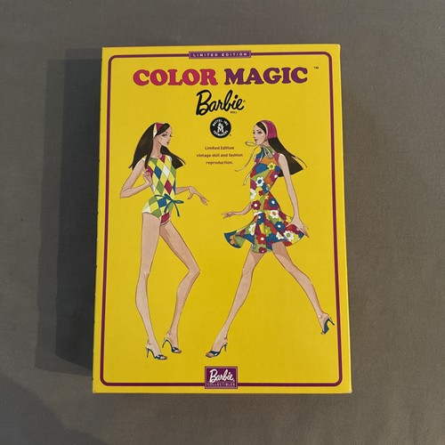 2003 Mattel Barbie Color Magic Limited Edition Vintage Reproduktion Puppe NRFB