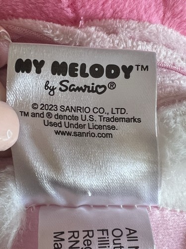 Sanrio Holiday Winter Hello Kitty & Friends MY MELODY Plush 13” - Picture 8 of 9