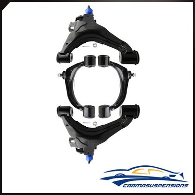 4x Front Lower Upper Control Arm w/Ball Joint Fits 2008-19 Toyota Sequoia Tundra