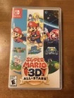 Super Mario 3D All-Stars - Nintendo Switch CIB Tested Very Good
