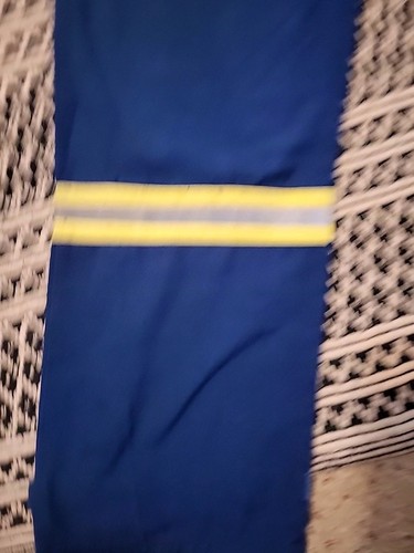 Vintage Aramid Nomex Coveralls IIIA Lightweight Blue Zip Front Jumpsuit L 46  - Imagen 4 de 5