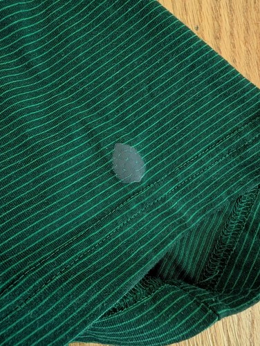 Polo Stio uomo media verde a righe Jackson Hole Wyoming golf polo shirt - Foto 5 di 10