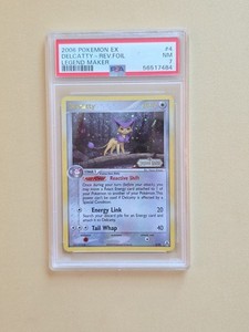 2006 Pokemon EX Legend Maker DELCATTY #4 Reverse Foil PSA 7 Near Mint