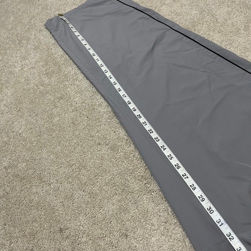 Pantalones deportivos Nike Y2K holgados forrados negros a rayas grises XL - Imagen 6 de 7
