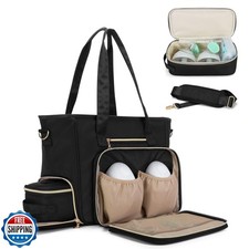 BAFASO Wearable Breast Pump Bag with Cooler and Laptop Sleeve Compatible wit