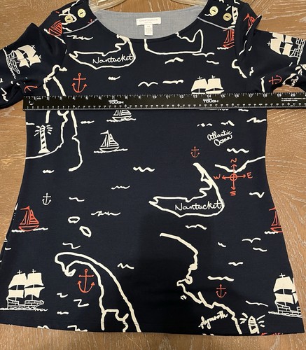 Charter Club Regatta Royale Nantucket Shirt Size PM Brand New - Picture 4 of 6