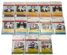 ⭐ Little Pim French Italian English Mandarin Chinese Foreign Language 13 DVD Lot