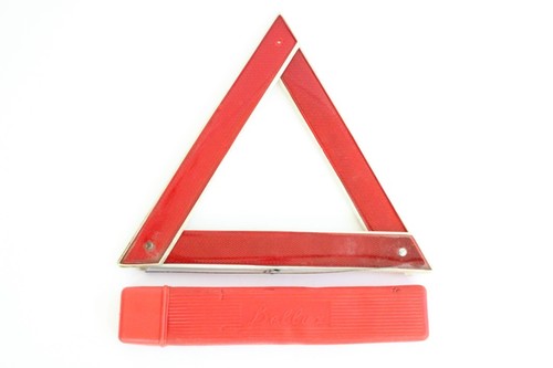 1964-74 Ferrari 246 Dino 365 GTB/4 Daytona Bellux Notfall Warndreieck - Bild 1 von 9