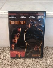 Unforgiven (DVD, 1992)-Like New-FREE SHIP-Eastwood, Hackman, Freeman,Harris