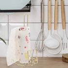 1pc Küchenpapierhandtuchhalter Rollenpapier Eisenständer Lagerregal für Küche