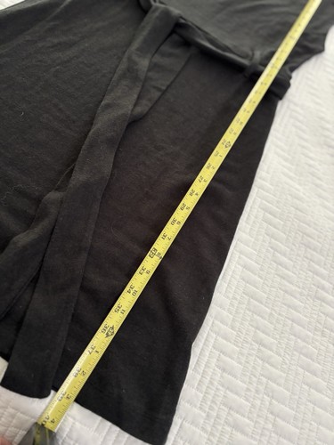 Synergy Organic Cotton Blend Sleeveless Black Dress Size L Made In Nepal - Picture 10 of 12