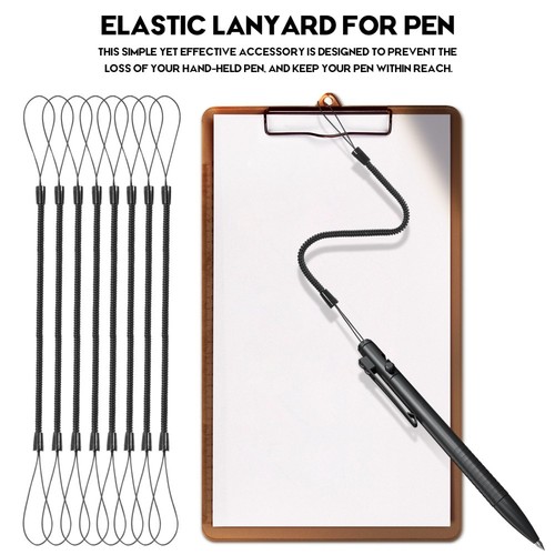 8 Pcs Spring Rope Tether for Stylus Stretch Lanyard Pen Bungee Cord - 第 8/11 張圖片