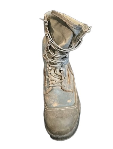 Belleville Combat Boots 630 ST Men's Sz 12.5 R Safety Toe Green Hot Weather A/F - Picture 8 of 16