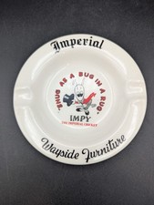 Vintage TOLEDO, OHIO ASHTRAY, Wayside Furniture, Impy The Imperial Cricket