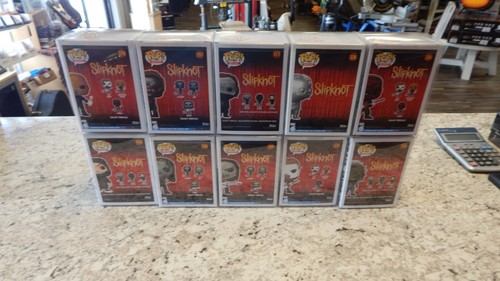 Funko Pop! - Slipknot Complete Set of 8 Corey Taylor Sid Wilson Clown Craig ++ - Picture 2 of 5