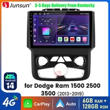 6+128G Carplay Android 14 For Dodge Ram 1500 2500 3500 Car Stereo Radio GPS Navi