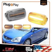 For JDM Spec Honda/Acura RSX Integra Civic EP3 Dynamc Amber LED Side Marker Lamp