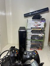 Xbox 360 Slim, 2 Controllers, Kinect, 25 Top Games