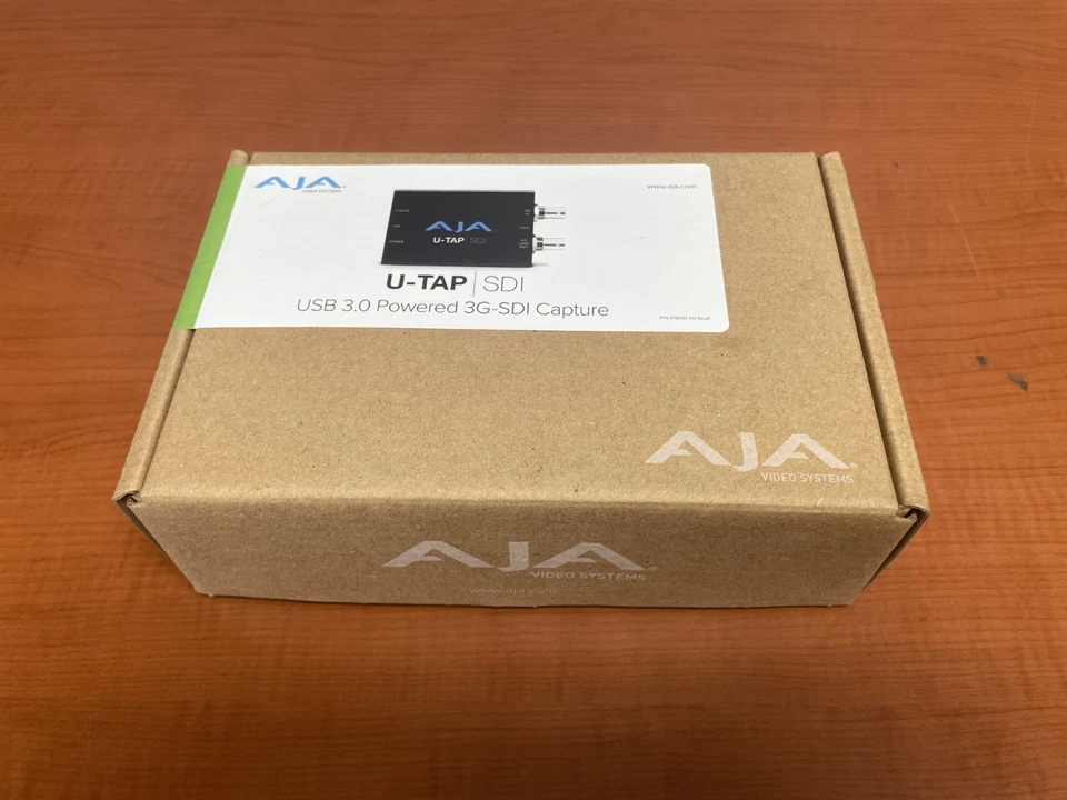Dispositivo de captura AJA U-TAP-SDI-R0 HD/SD USB 3.0 con entrada 3G-SDI Foto 2 de 2