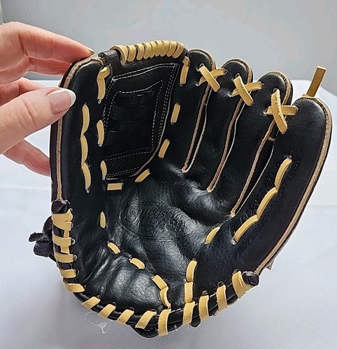 LOUISVILLE SLUGGER Helix Series Black Youth Baseball Glove HXBK5D 10" RHT YKK