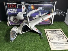 STAR WARS 1984 Vintage Return of the Jedi - B-Wing Fighter Vehicle Kenner W Box