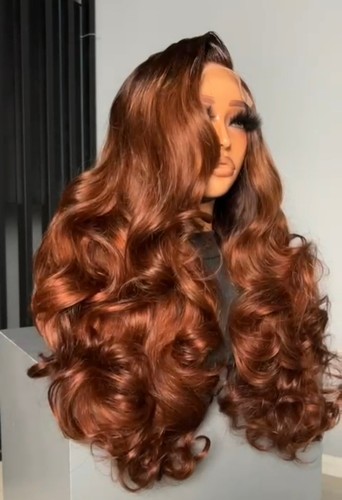 100% Vietnamese Human Hair, Transparent Lace Closure Wig, Bouncy, 250% Density - Picture 7 of 7