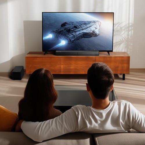 ULTIMEA 5.1 Dolby Atmos Soundbar mit Subwoofer 4D Surround Sound System BassMX - Bild 7 von 10