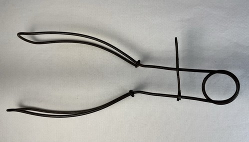 Antique Adjustable Iron Pie Lifter Stove Oven Pan Pusher Puller Kitchen Tool - Picture 4 of 4