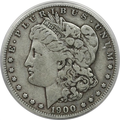1900-S $1 ANACS VF 20 Morgan Silver Dollar - Picture 3 of 4