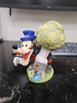 VTG Disney Porcelain Three Little Pigs Big Bad Wolf MINT Rare Stunning Piece