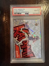 2024 Panini Absolute - Kaboom! Horizontal J.J. McCarthy #13 (RC) PSA 10