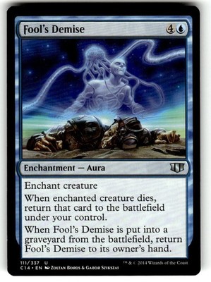 Fool's Demise Commander C14 MTG Regular