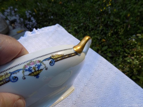 Noritake Amiston bedeckt Servierschüssel mit Deckel 8,5" Breite x 2,75" Tiefe, Hergestellt in Japan - Bild 6 von 10