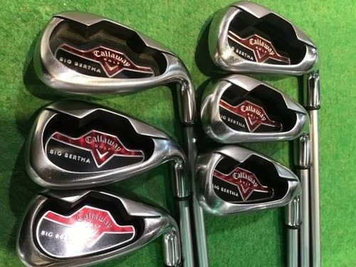 Callaway Big Bertha Iron Set Golf Club 5-P 6pcs Jv B-Series 60i/R #AP05939