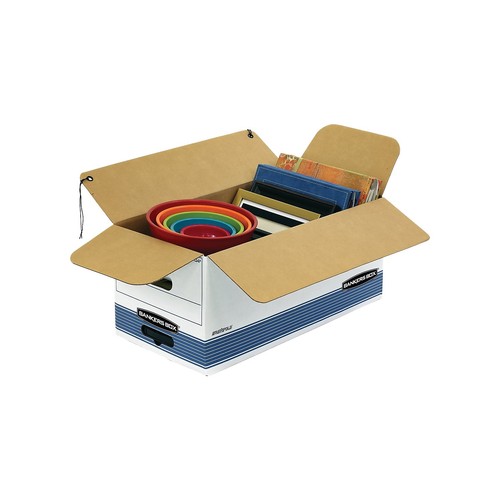 Bankers Karton Aufbewahrung/Akten Wellpappkartons mittelschwer Briefformat 563128 - Bild 2 von 2