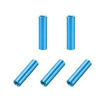 5pcs M3x20mm Aluminum Spacer Column Spacer Female Water Blue
