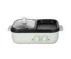 Multifunctional Electric Cookers, 2 in 1 Electric Hot Pot BBQ Household Multi