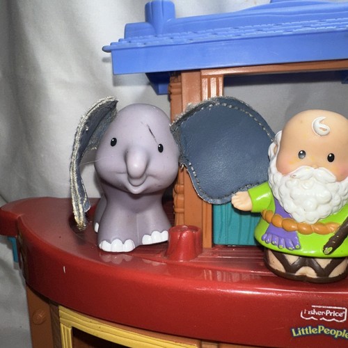 Fisher Price Little People Noah’s Ark w 10 Figures 2005 INCOMPLETE Parts Repair - Picture 5 of 23