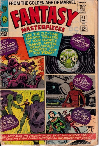 FANTASY MASTERPIECES NR. 1 Feb. 1966 Jack Kirby Joe Sinnott Marvel Comics Group