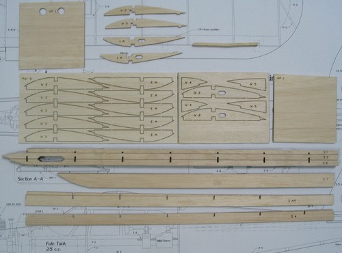 Piper J-3 (Semi Scale ) 39" Wing R/C Airplane kit for Cox SS .049 - Picture 14 of 16